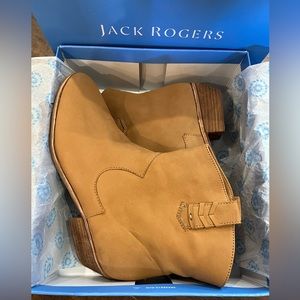 Jack Rogers never worn new in box Stella pull on boot in oak 9.5 M